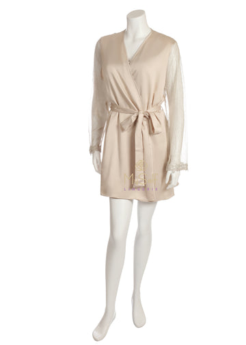 Flora Nikrooz 8061 Showstopper Short Robe MYSELFLINGERIE.COM